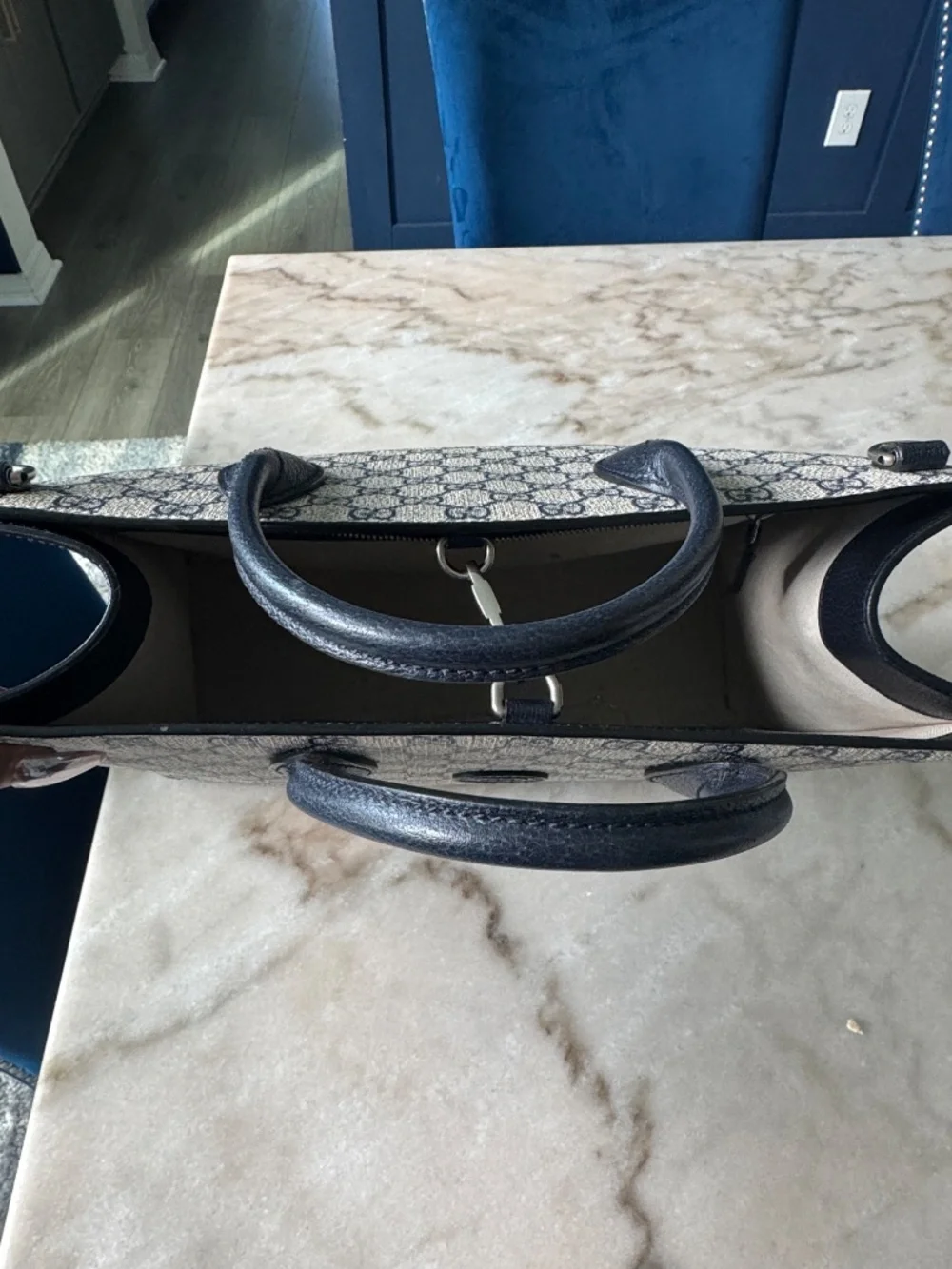 Gucci purse with matching shoes